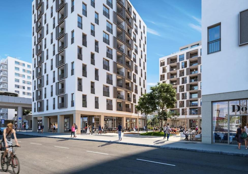 Urban Oasis: Stylische Wohnung Wina Bagian luar foto